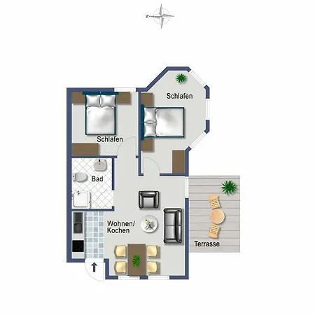 Apartment Ostseevilla Dietlinde Zingst